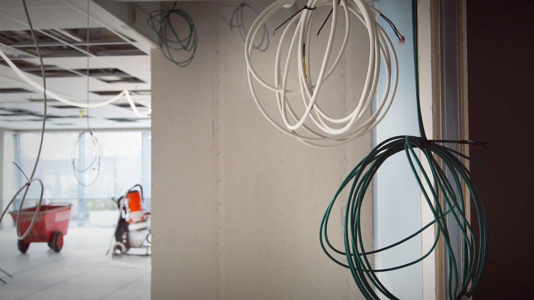 Elsäk byggarbetsplatser